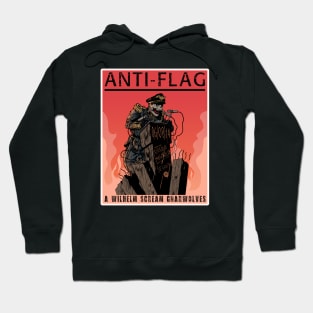 The anti skull dictator peaking flag Hoodie